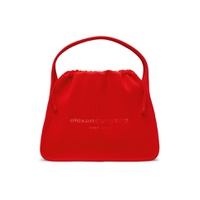 Red Ryan Large Rib Knit Bag 241187F048006