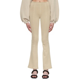 Taupe Slim Trousers 222187F087004