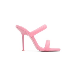 Pink Padded Julie Heeled Sandals 222187F125004