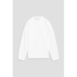 French cotton-terry sweatshirt