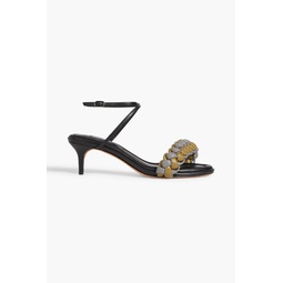 Francis 50 braided leather sandals