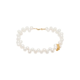 White   Gold The Calliope Bracelet 241137M142000