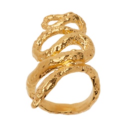 Gold The Medusa Ring 222137F022029