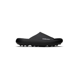 Black Slider Sandals 241820M234000