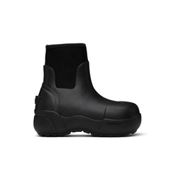 Black Rubber Boots 241820M223000