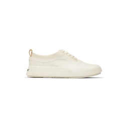 Off White Leather Sneakers 221820F128000