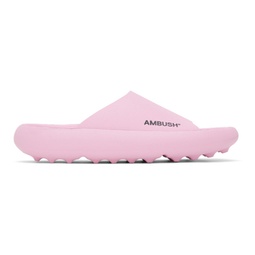 Pink Slider Sandals 241820F124000