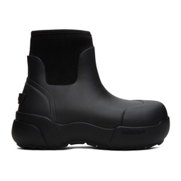 Black Rubber Boots 232820M223001