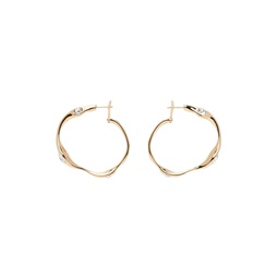 Gold Crash Earrings 232482F022000