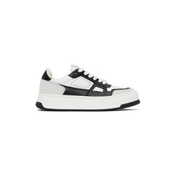 Black   White Arcade Sneakers 241482M237007