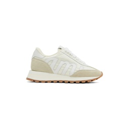 Off White   Beige Rush Sneakers 241482F128001