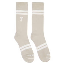 Beige ADC Socks 241482M220017