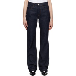 Indigo Straight-Fit Jeans 241482F069001