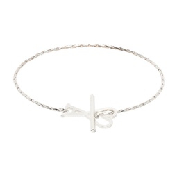 Silver Ami de Coeur Chain Bracelet 241482M142004