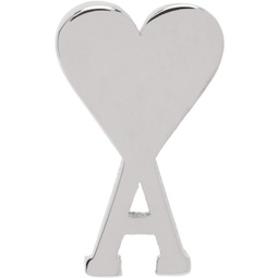 Silver Ami de Coeur Single Earring 241482M144001