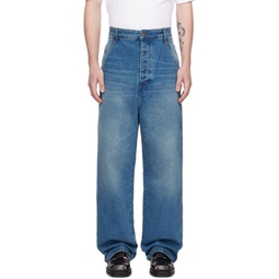 Blue Alex Fit Jeans 231482M186000
