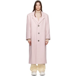 Pink Oversized Coat 232482F059009