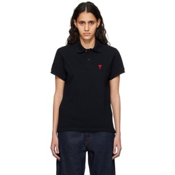 Black Ami de Coeur Polo 241482F108008