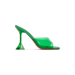 Green Lupita Heeled Sandals 222415F125018