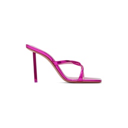 Pink Adriana Heeled 95 Sandals 241415F125000