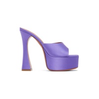 Purple Dalida Heeled Sandals 221415F125119