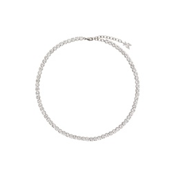 Silver Tennis Necklace 232415F023001