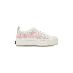 Off White   Pink Stars Court Low Sneakers 241886F128010
