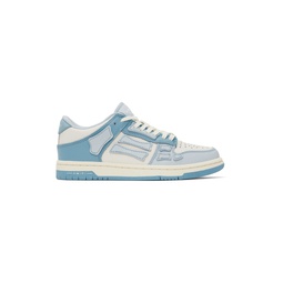 Blue   Off White Skel Top Sneakers 241886F128016