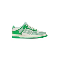 Green   Off White Skel Top Sneakers 241886F128015