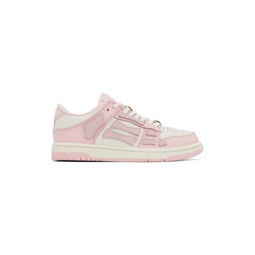 Pink   White Skel Top Low Sneakers 241886F128014