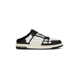 Black   White Skeltop Mule Sneakers 241886M237039
