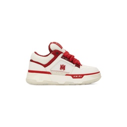 White   Red MA 1 Sneakers 241886M237004