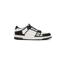 Black   White Skel Top Low Sneakers 232886M237003