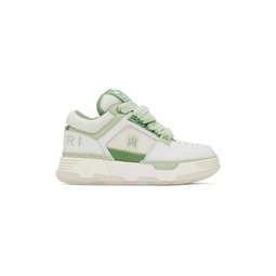 White   Green MA 1 Sneakers 241886F128032