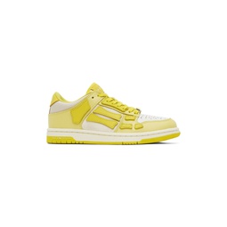 Yellow Skel Top Low Sneakers 241886F128038