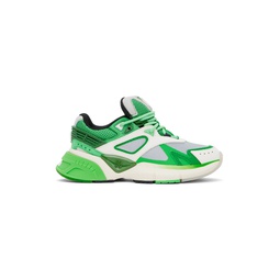 Green   Off White MA Runner Sneakers 241886F128023