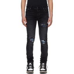 Black Distressed Jeans 241886M186021