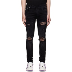 Black MX1 Bandana Jeans 222886M186035