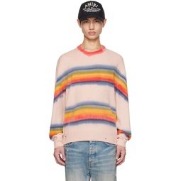 Multicolor Tie Dye Sweater 232886M201000