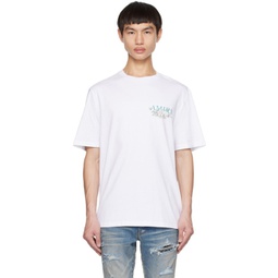 White Floral T-Shirt 232886M213021