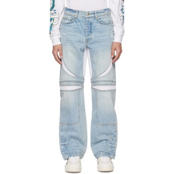 Blue MX-3 Jeans 241886M186007