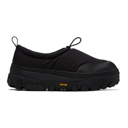 Black Padded Sneakers 232436F121000