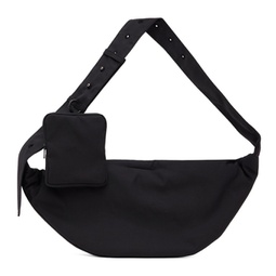 Black Padded Pouch 232436F045000