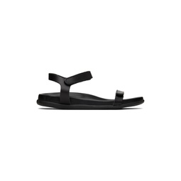 Black Poros Sandals 241674F124018