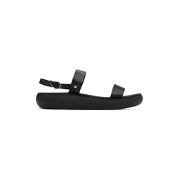 Black Clio Comfort Sandals 241674F124094
