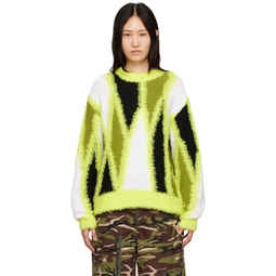 Black   Green Reims Sweater 222375F096009