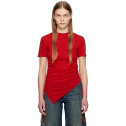 SSENSE Exclusive Red Cindy T Shirt 241375F110001