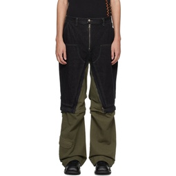 Black   Khaki Milly Jeans 241375M186011