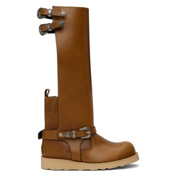 Brown Heather Boots 232375F115001