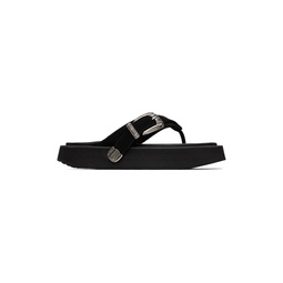 Black Tylus Sandals 231375F124002